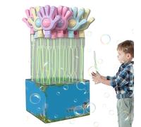 Youngwier Bubble Wands for Kids, Bubble Wand Toy, Stick de souffleuse à bulles 10x, La fête d'assortiment favorise les jouets, les fournitures de fête pour les événements familiaux, les anniversaires,