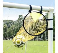 Youngwier But de football, filet, cible de but de football, filets d'entraînement pour la pratique des quarts arrière, perceuse de finition 45 x 60 cm, jaune