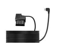 Youngwier Câble d'alimentation OBD | Prêt à l'emploi 12V/24V 5V Abaissement de Tension Hardwire | Adaptateur OBD USB | pour Voyages Routiers Conduite Quotidienne Installation Parking