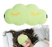 Youngwier Cache-yeux pour dormir, plis aveugles pour le sommeil,Couvre-yeux en forme de 3D, plis aveugles | Bandeau de sommeil ergonomique multifonctionnel avec bouton réglable, housse de