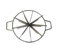 Youngwier Coupe-Parts à Gâteau | Marqueur de Portions pour Pizza et Gâteau - Outils de Cuisine en Acier Inoxydable avec 6/9/10 Tranches pour, Pâtisseries, Pizza, Boulangerie, Café, Restaurant et