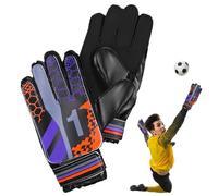 Youngwier Gants De Gardien De But,Gants Anti-Dérapants pour Gardien De But | Protection Prise en Main Sécurisée Équipement Entraînement Football Baseball Professionnels