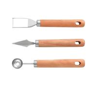 Youngwier Hachoir à pastèque - 3 pièces - Outil de découpe pour pastèque - Outil de cuisine multifonction durable pour la famille et les