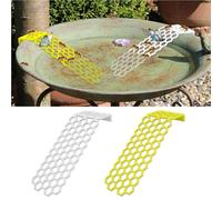 Youngwier Lot de 2 stations d'eau flottantes pour abeilles, station d'irrigation d'abeille, abreuvoir en forme de ruche et papillon, pliable, design anti-chute pour le jardin