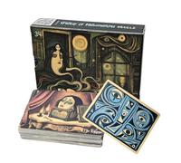 Youngwier Oracle Cartes | Lot de 52 Cartes de Croissance inspirantes avec positivité, Jeu de Cartes d'affirmations pour Femmes, Hommes, débutants, conseillers personnels, Lecture de sorcière
