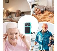 Youngwier Petit Poste Radio Portable AM FM - Radio Extérieure AM/FM,Compact avec Lampe Torche Multifonction Outil de Survie pour Camping Randonnée Activités Extérieures Voyage Accompagnement pour