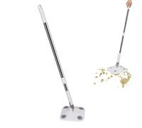 Youngwier Petite Serpillère,Lavette de Remplacement pour Serpillière Visage | Nettoyeur de Sol et Poussière à 360° et Tête Pivotante | pour Douche Maison Cuisine Commerce Appartement Garage Dortoir