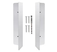 Youngwier Protection Porte De Garage Contre Les Animaux,2 Pièces En Acier Inoxydable Imperméable Pour La Maison - Joints De Bas De Porte De Garage Anti-Serpents - pour la Protection des Chats et