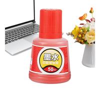 Youngwier Recharge d'encre pour marqueurs | Encre de recharge pour tableau blanc, 50 ml de grand volume, recharge de liquide de papeterie, fournitures de bricolage pour enseignants, étudiants