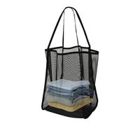 Youngwier Sac de Plage en Filet - Grand Sac de Rangement Jouets,Tote Transparent Respirant pour Camping Parc Aquatique Lac Vacances Pique-nique Extérieur
