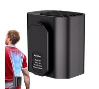 Youngwier Ventilateur De Ceinture À Clip,3 Vitesses Refroidissement Personnel Avec Power Bank | Ventilateur De Hanche 6000mAh Soufflant De L'Air Frais | Pour Camping Voyage Extérieur Travail Golf