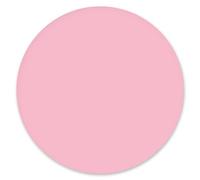 younikat Tapis de Souris en Rose I Ø 22 cm Rond I Tapis de Souris Taille Standard, antidérapant I uni Moderne Intemporel I dv443
