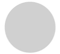 younikat Tapis de Souris Gris I Ø 22 cm Rond I Tapis de Souris Taille Standard, antidérapant I Simple Moderne Intemporel I dv635