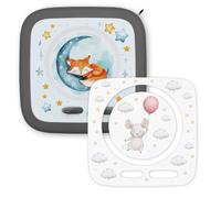 younikat Toniebox 2 Protection Film - 2X Film autocollant parfaitement ajusté - Protection anti-rayures qui ne laisse pas de traces I Renard Souris I you0160