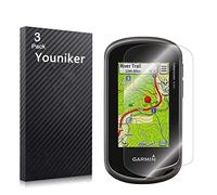 Youniker - Lot de 3 films de protection d'écran pour GPS Garmin Oregon 600, 600t, 650, 650t, 700 ou 750 - Clarté exceptionnelle - Anti-rayures - Anti-traces de doigts