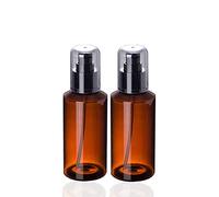 Youning 100ml Flacon vaporisateur vide, flacon vide voyage, réutilisables, spray vide Flacon Vaporisateur de Brume, Bouteille de Pulvérisation Voyage Vide pour parfum, Cosmétique (2PCS(marron))
