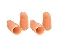 Youning Lampe de doigt rouge, lumière de pouce magique, magique, Magic Bars Show Accessoires de scène, faux doigt, jouets à fards pour Halloween (multicolore/2 paires)