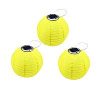 Youning Lampions solaires d'extérieur résistants aux intempéries 30 cm - Lampion solaire LED - Lanterne suspendue - Étanche - En nylon - Lanternes de jardin - Lanternes d'extérieur - Lampions solaires