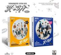 Younite - Bit Part.2 - Random Cover - Incl. 56pg Photobook, 5pc Lyric Postcard Set, 3 Photocards, Unit Photocard + Sticker [Compact Discs] Postcard, Photo Book, Photos, Stickers, Asia - Import