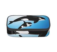 YounPrenG Trousse à Crayons, Trousse à Crayons imprimée de Grande capacité, Porte-Crayon pour Bureau, école,Orques