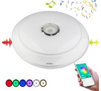 YouOKLight 36W RGB Dimmable Bluetooth Haut-parleur Musique LED Plafonnier APP Lampe de contrôle AC220V