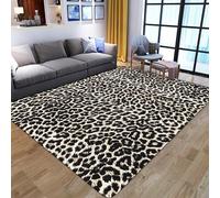 YOUOUSI Tapis d'entrée Artistique imprimé léopard, paillasson de Porte, de Salon, de Couloir, de Chambre à Coucher, de Salle de Bain, de Cuisine