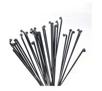 YOUPINSENSEN 1423 Model J-Hook Spokes 12-Pack - 14G 2.0mm Racing Bike Spokes 220-302mm with Original Thread for & Road Bikes(273mm)