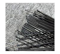 YOUPINSENSEN 1423 Spokes - Straight Pull Flat Bladed Racing Spokes 14G for Road & TT Bike, Professional Wheel Building Spokes with Nipples(268mm 10pcs)