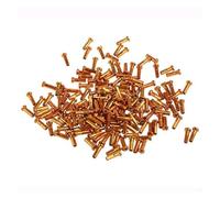 YOUPINSENSEN 14mm Caps Cycling Spokes Nipples Riding Colorful Wheel Spoke Nipple14mm Alloy Spoke Nipples(Gold 60pcs)