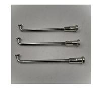 YOUPINSENSEN 8G Heavy Duty Motorcycle Spokes - 4.0mm 304 Stainless Steel J-Bend Spokes - Equal Diameter Round Body Wheel Spokes for Motorcycle & E-Bike Wheel Building Kits 40pcs(Length 82mm)