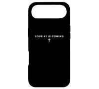 Your 41 is Coming + Chretien Croix Foi Femmes Hommes Phrases Coque pour iPhone Air