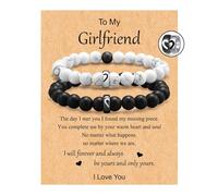 Your Always Charm Bracelets assortis pour couples, meilleurs amis, bracelets réglables pour couples, meilleurs amis, meilleures amies, coffret cadeau pour deux petites amies