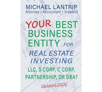 Your Best Business Entity For Real Estate Investing: LLC, S Corp, C Corp, Partnership, or DBA?