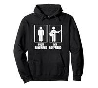 Your Boyfriend My Boyfriend Guitare acoustique amusante Sweat à Capuche