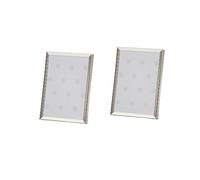 your castle Lot de 2 cadres photo avec fil fin Argenté 10 x 15 cm