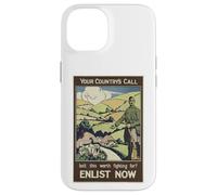 Your Country's Call Poster de l'armée Britannique 1915 Coque pour iPhone 14
