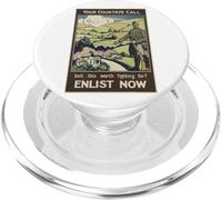 Your Country's Call Poster de l'armée Britannique 1915 PopSockets PopGrip pour MagSafe