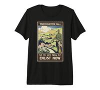 Your Country's Call Poster de l'armée Britannique 1915 T-Shirt Haut de Gamme