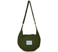 YOUR COZY Grand sac à bandoulière pour femme - Sac à main à fermeture éclair sur le dessus - Sac à bandoulière fait à la main, forêt, Taille unique