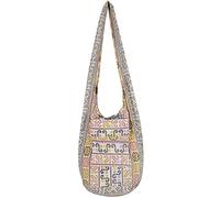 YOUR COZY Sac à main bandoulière unisexe Boho Sac en coton fait main pour unisexe