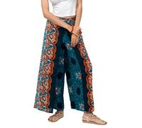 YOUR COZY Sarouel de Yoga pour Femme Palazzo Beach Wear Large Leg Boho Hippie Bohème Aladdin Genie