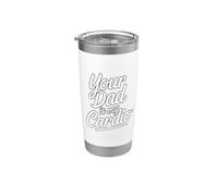 Your Dad Is My Cardio Gobelet isotherme en acier inoxydable double paroi