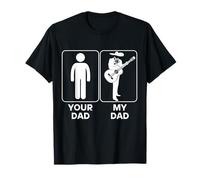 Your Dad My Dad - Funny Guitarist Bass Dad Meme Tee T-Shirt