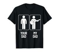 Your Dad My Dad - Funny Guitarist Bass Dad Meme Tee T-Shirt