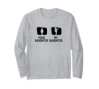 Your Daughter My Daughter Guitare Basse Humoristique Manche Longue