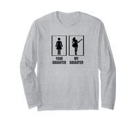 Your Daughter My Daughter Guitare Basse Humoristique Manche Longue