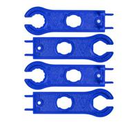 Your Day Mate Lot d'outils 4 pièces en plastique dur bleu pour serrage, kit de clés pour connecteurs solaires, connecteur pour outils de montage, connecteur avec clé de verrouillage