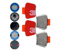 Your Day Mate Pads adhésifs de Rechange, Lot de 4, compatibles avec OOONO Park P-Disc NO1, NO2, NO3, NO4 et CO-Driver NO2, Autocollants métalliques pour Disque de stationnement