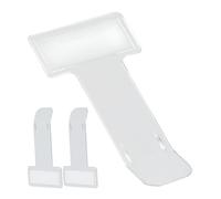 Your Day Mate Pare-Brise Support de Carte de stationnement, 3 pcs, en Transparent, Support à Coller, Support de Carte de stationnement vitre, Support de Ticket de stationnement vitre de Voiture