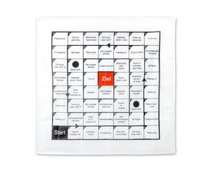 Your Day Mate Version NÉERLANDAIS, Jeu à Boire pour Adultes, sur Une Nappe de 70 x 70 cm, 54 terrains de Jeu avec des tâches, Game Société pour Apéro & Soirées, Drinking Game